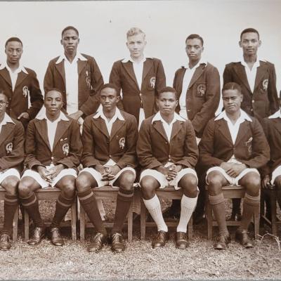 Games Commitee Top Left to Bottom : E.Muteesa, J. Otsyula, S. Stokes, J. Njoroge, KA. Himid, SEM. Mdachi, L.M.Musoke, H.W Muloki, J. Cege, MM. Mwenesi, G.R.Katongole